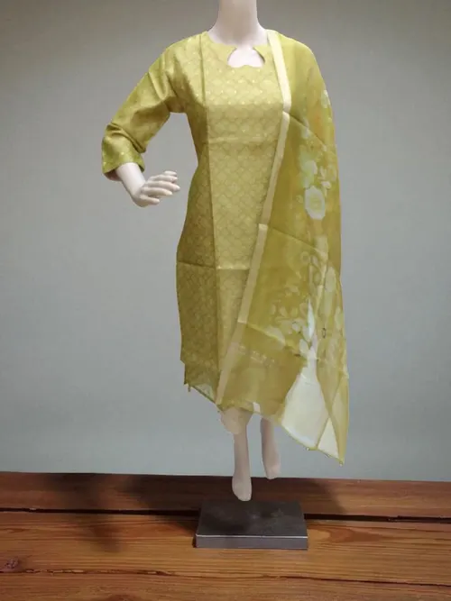 Silk tissue Salwar-A01855